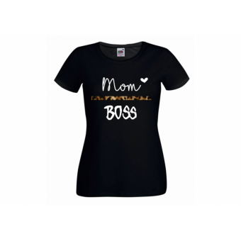 TWIN Shirt | MOM BOSS ( V-HALS )